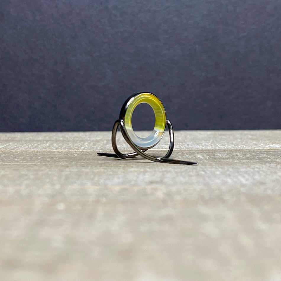 Agate Stripping Guides 16mm Black Nickel - Fish On! Custom Rods