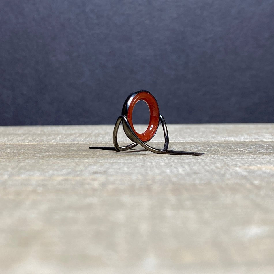 Agate Stripping Guides 16mm Black Nickel - Fish On! Custom Rods