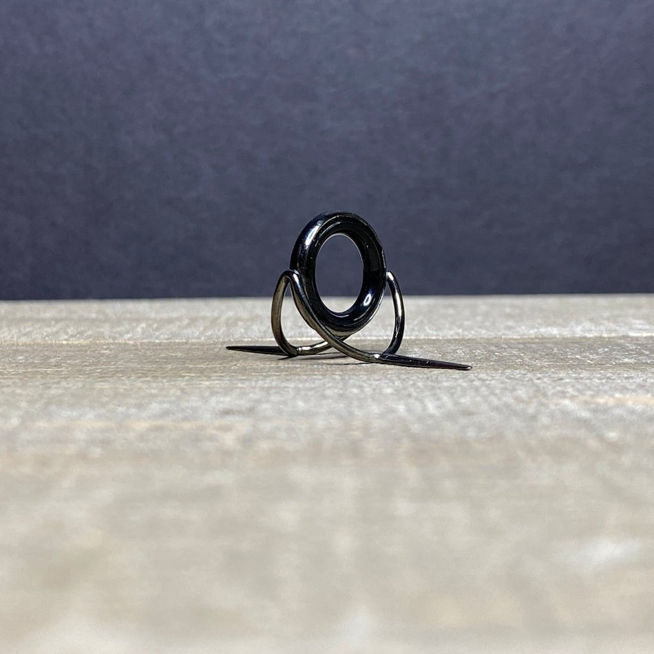 Agate Stripping Guides 16mm Black Nickel - Fish On! Custom Rods