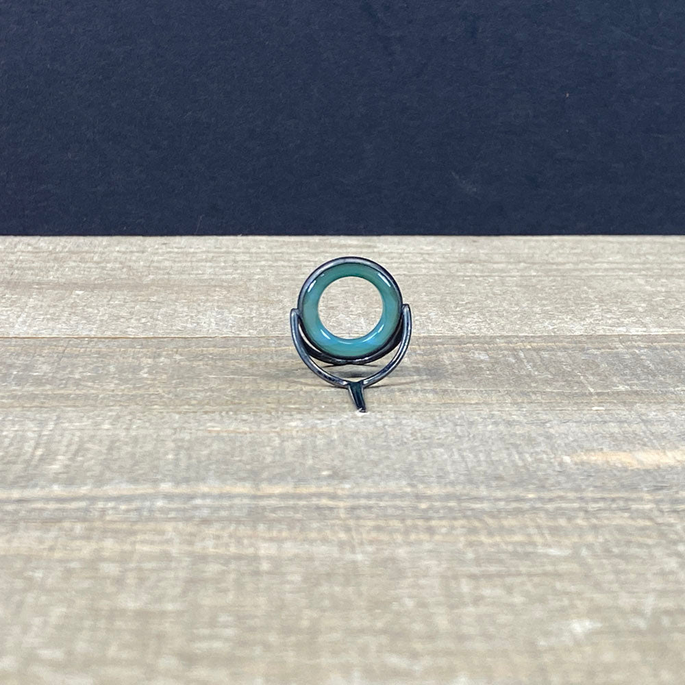 Agate Stripping Guides 16mm Black Nickel - Fish On! Custom Rods