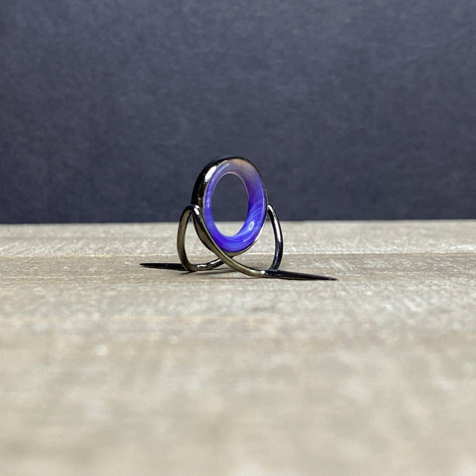 Agate Stripping Guides 16mm Black Nickel - Fish On! Custom Rods