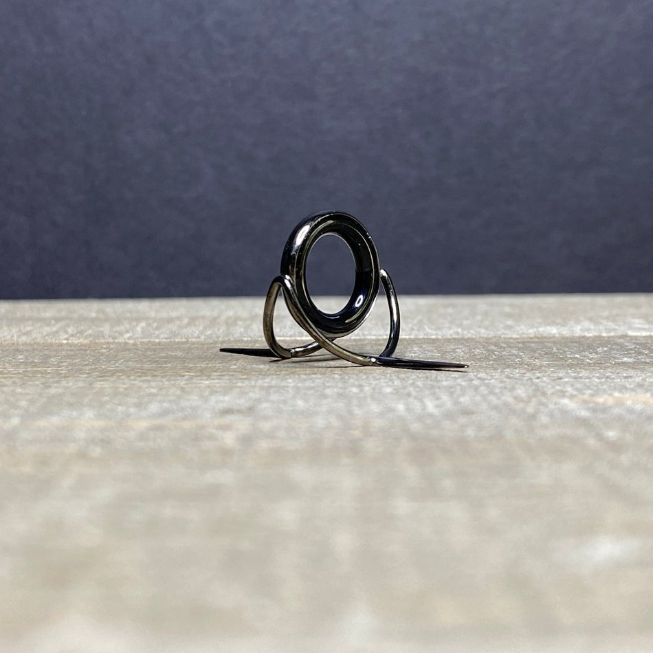 Agate Stripping Guides 16mm Black Nickel - Fish On! Custom Rods