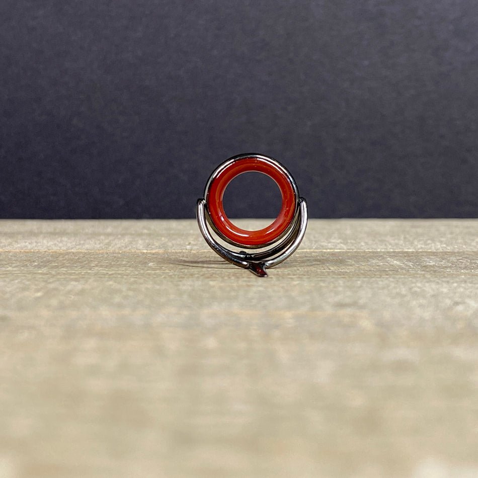 Agate Stripping Guides 16mm Black Nickel - Fish On! Custom Rods