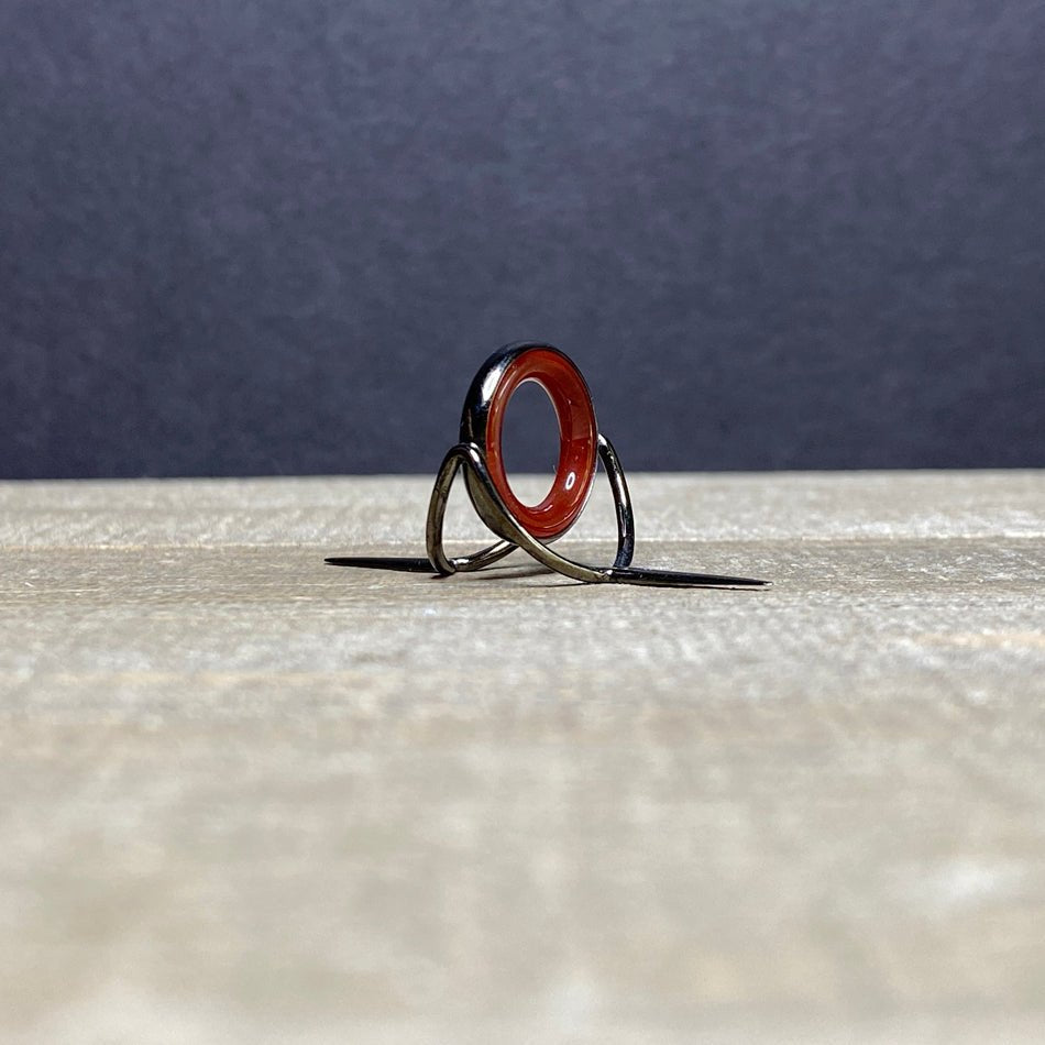 Agate Stripping Guides 16mm Black Nickel - Fish On! Custom Rods