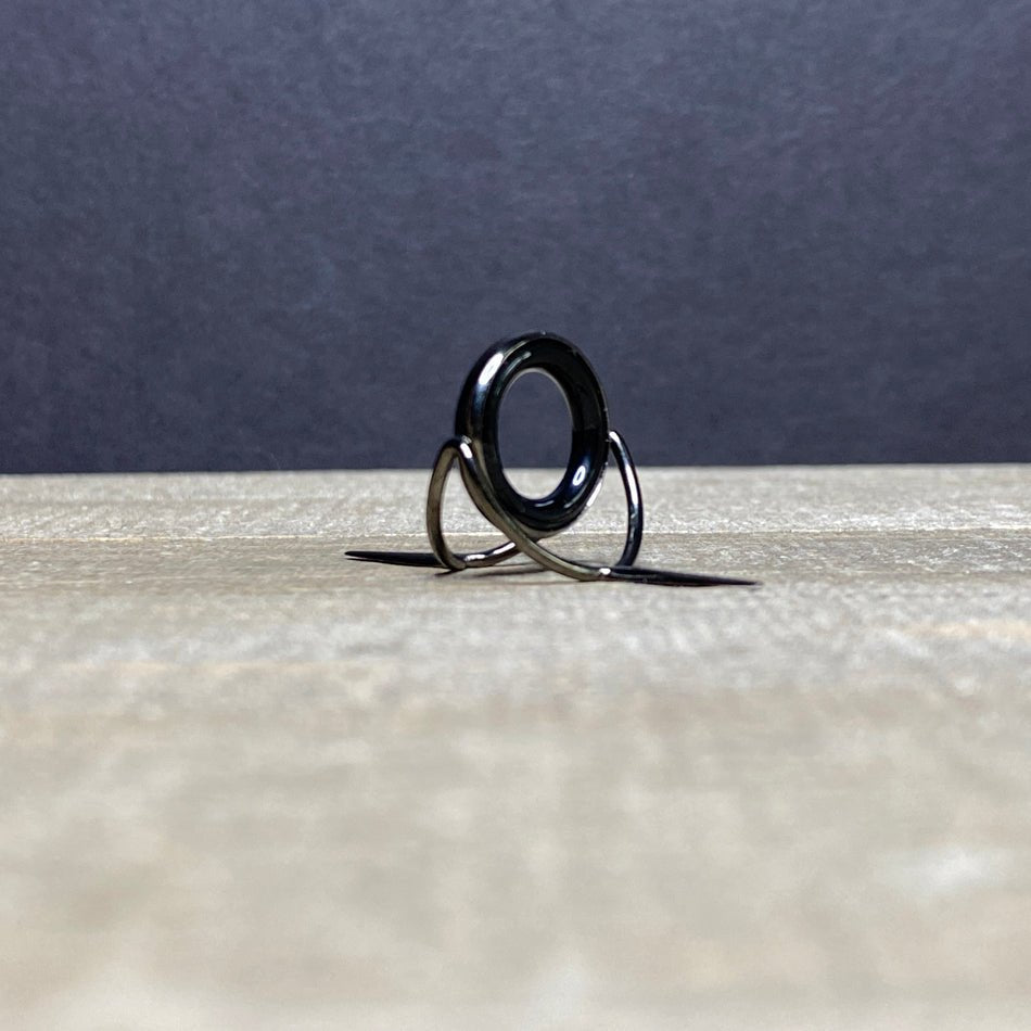 Agate Stripping Guides 16mm Black Nickel - Fish On! Custom Rods