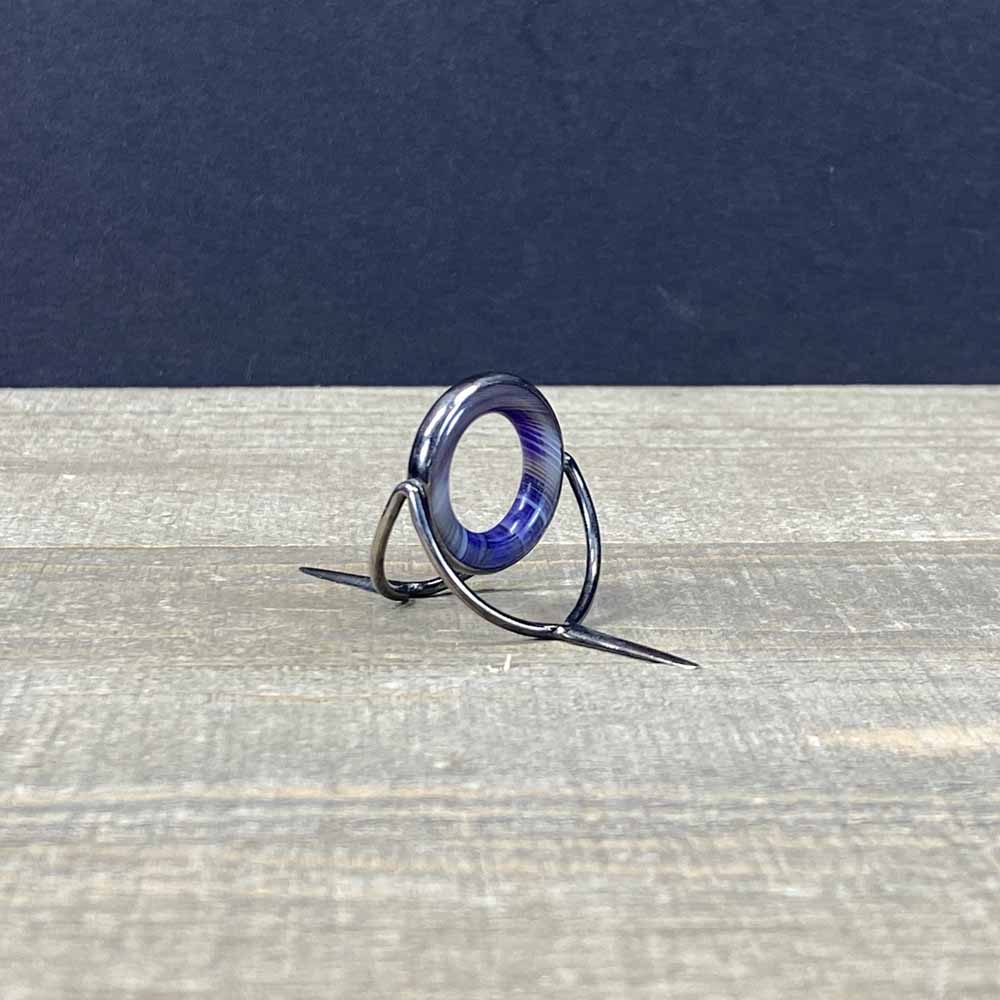 Agate Stripping Guides 20mm Black Nickel - Fish On! Custom Rods