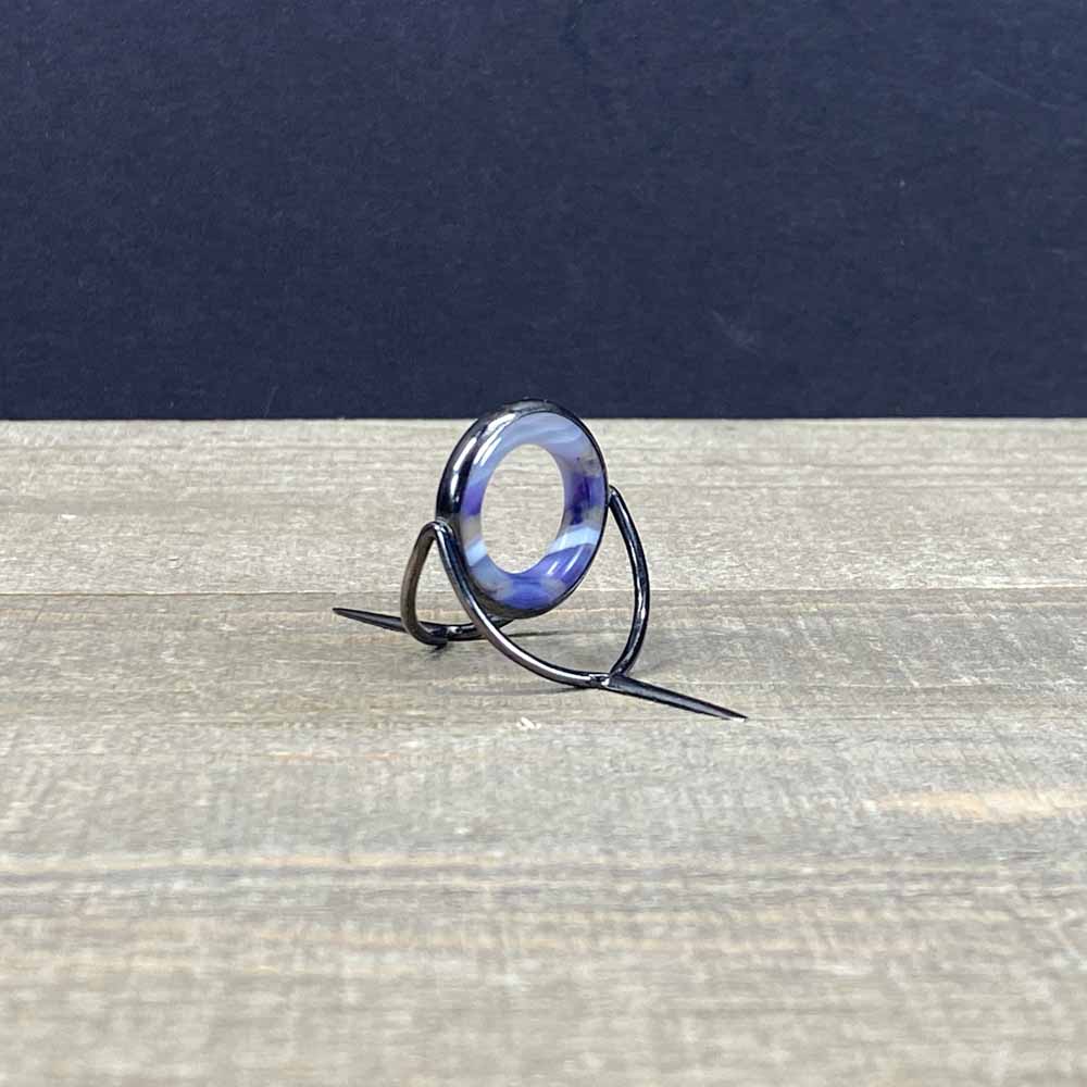 Agate Stripping Guides 20mm Black Nickel - Fish On! Custom Rods