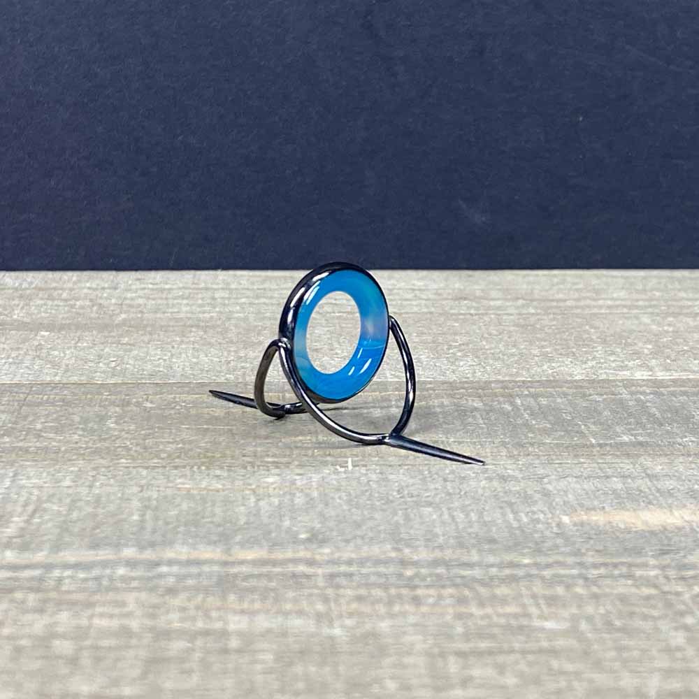 Agate Stripping Guides 20mm Black Nickel - Fish On! Custom Rods