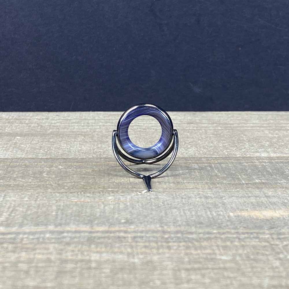 Agate Stripping Guides 20mm Black Nickel - Fish On! Custom Rods
