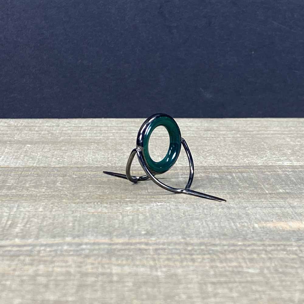 Agate Stripping Guides 20mm Black Nickel - Fish On! Custom Rods