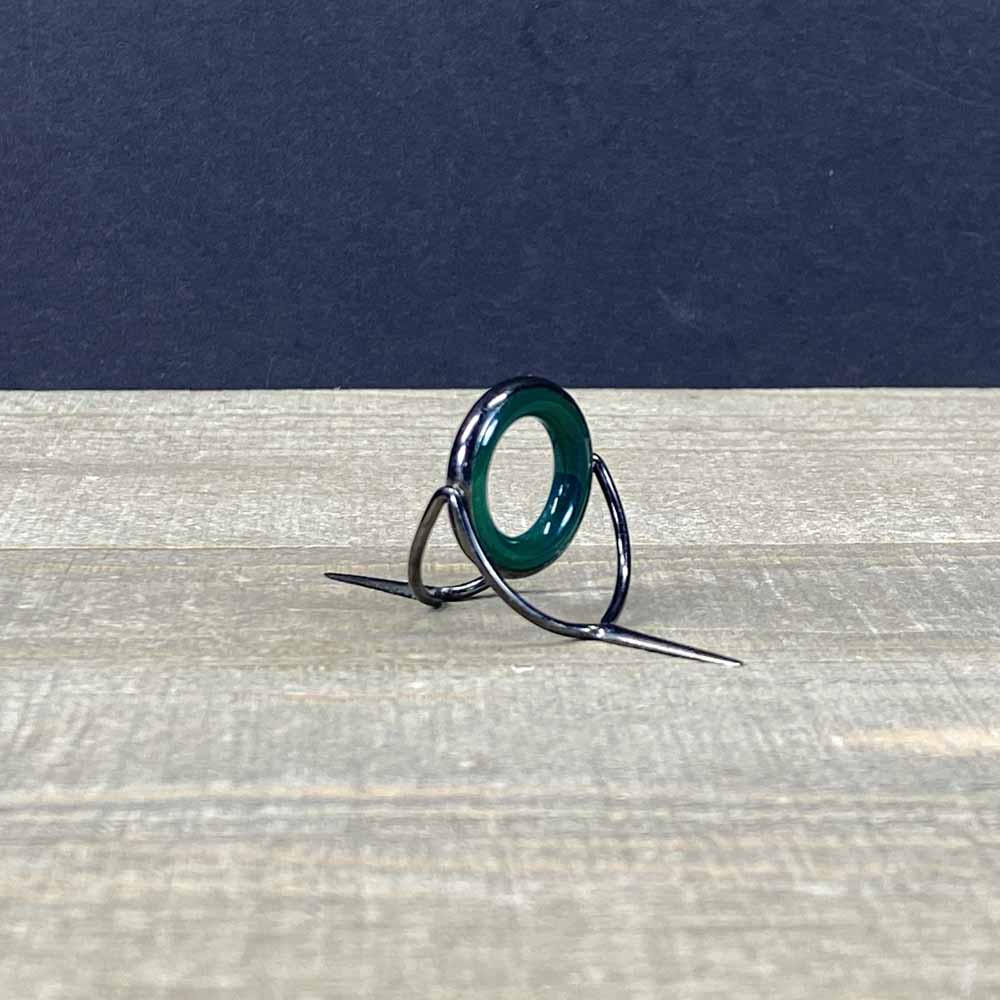 Agate Stripping Guides 20mm Black Nickel - Fish On! Custom Rods