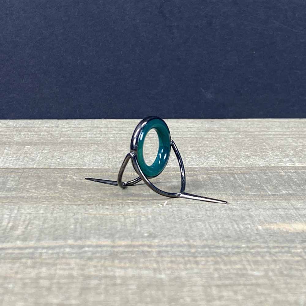 Agate Stripping Guides 20mm Black Nickel - Fish On! Custom Rods