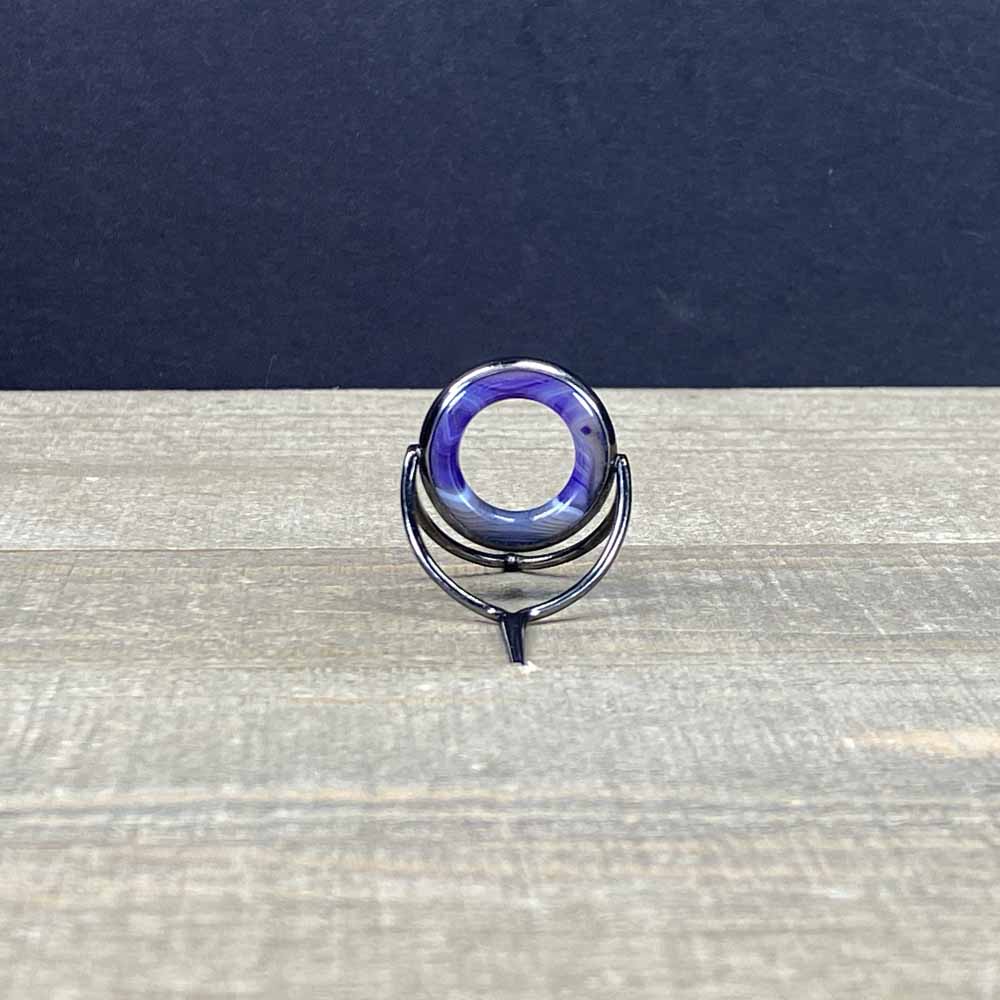 Agate Stripping Guides 20mm Black Nickel - Fish On! Custom Rods