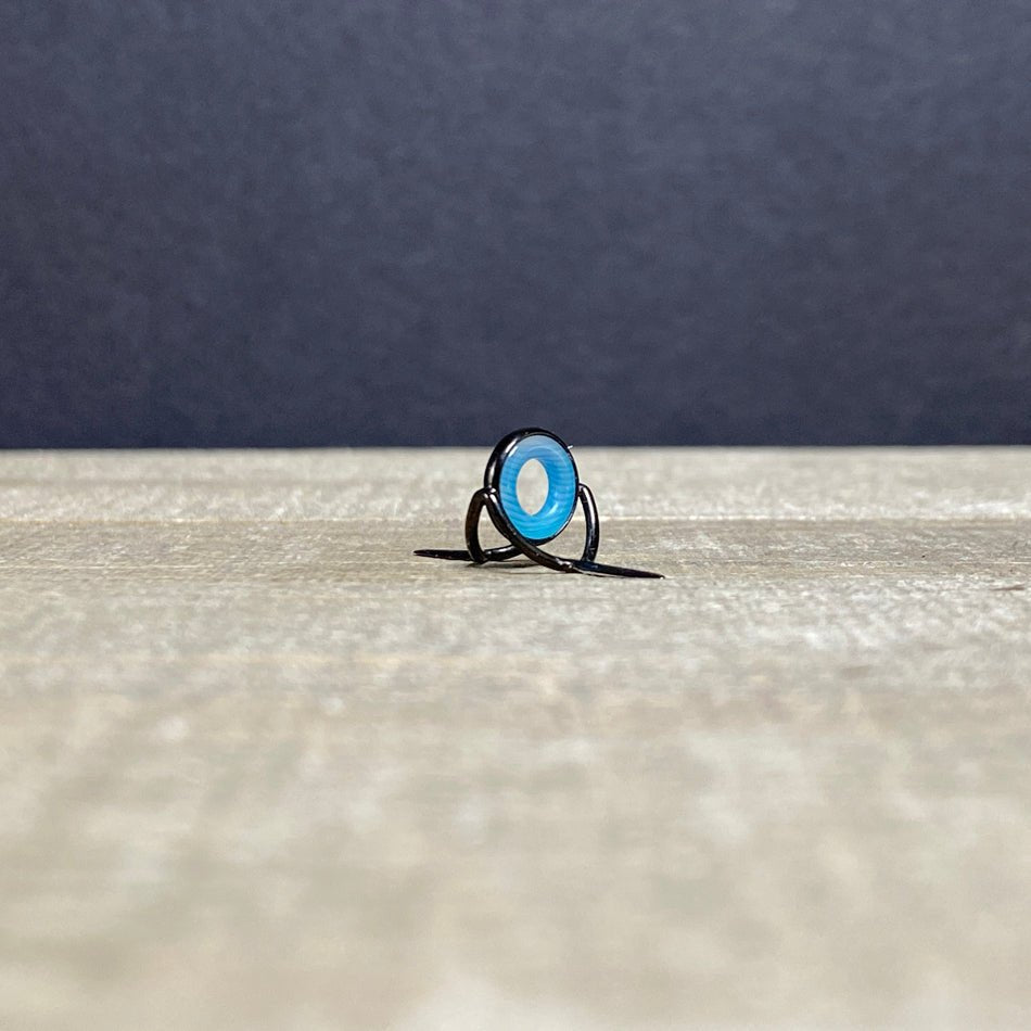 Agate Stripping Guides 8mm Black Nickel - Fish On! Custom Rods