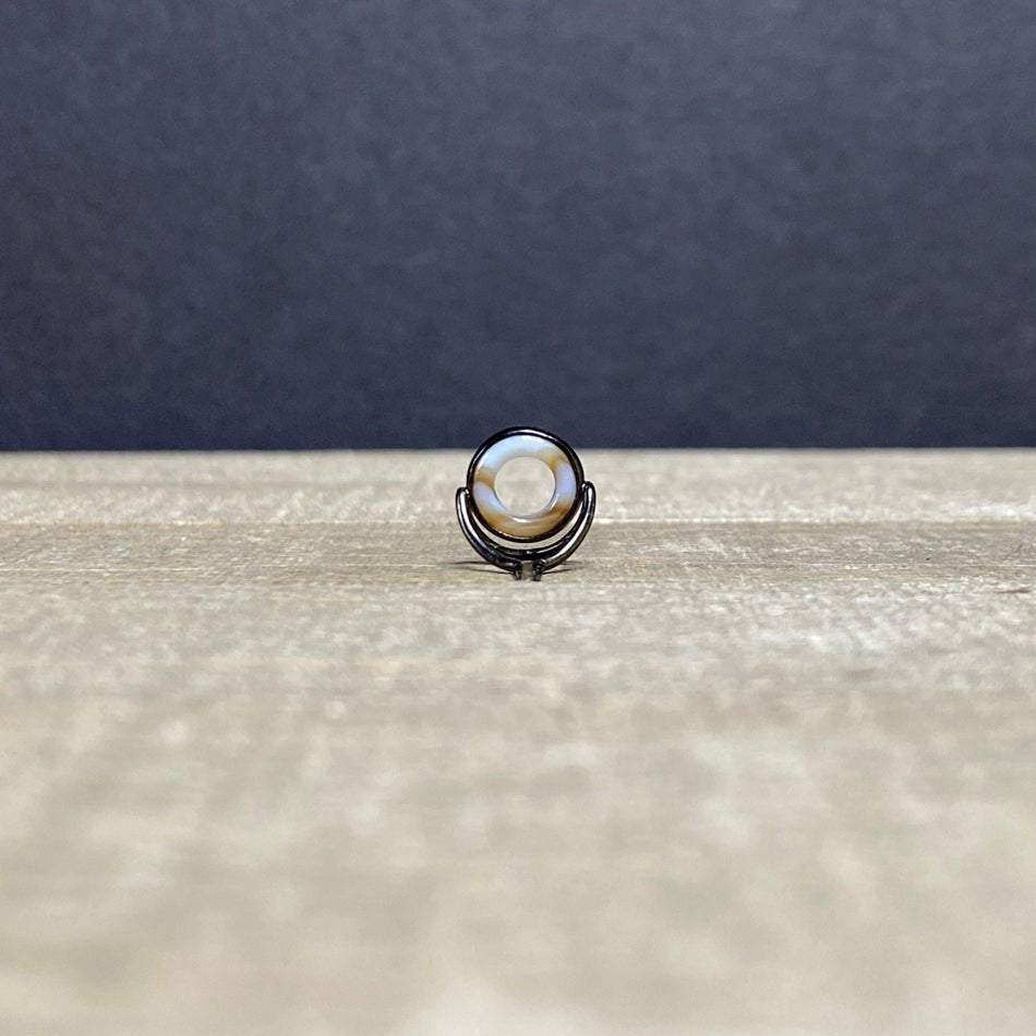 Agate Stripping Guides 8mm Black Nickel - Fish On! Custom Rods