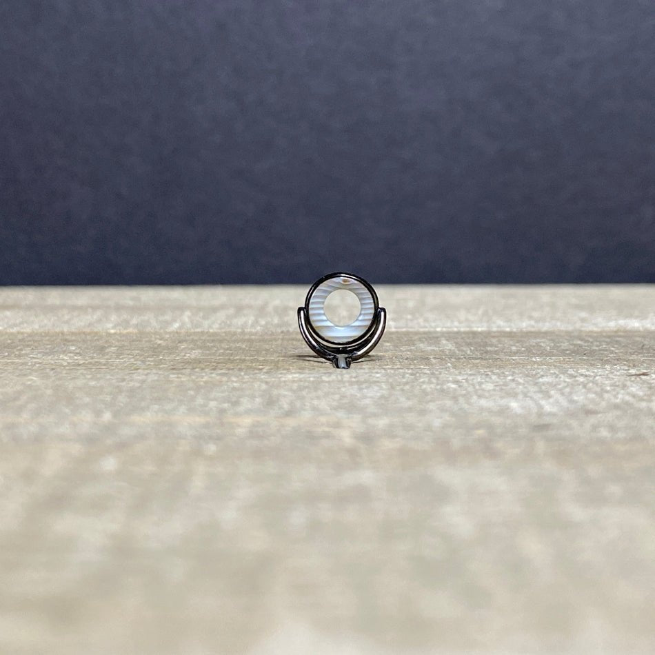 Agate Stripping Guides 8mm Black Nickel - Fish On! Custom Rods