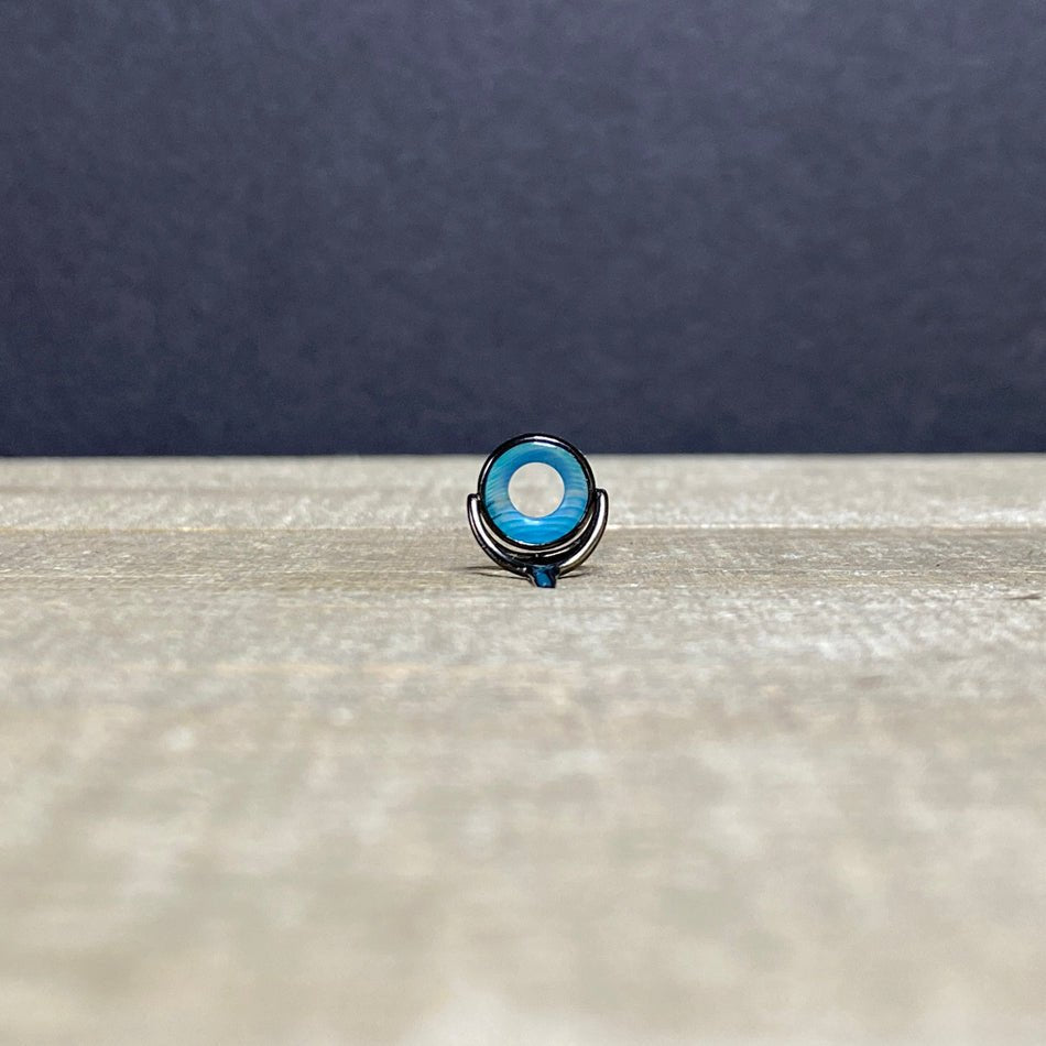 Agate Stripping Guides 8mm Black Nickel - Fish On! Custom Rods