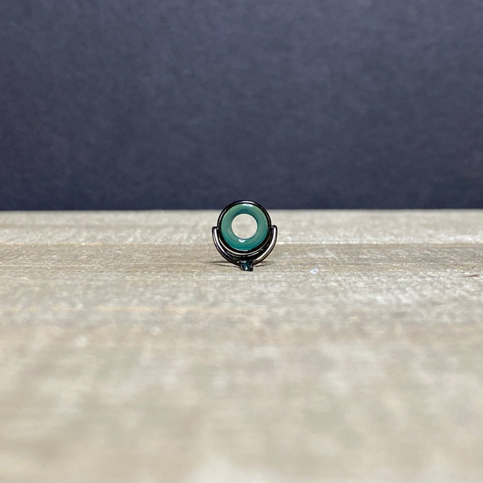 Agate Stripping Guides 8mm Black Nickel - Fish On! Custom Rods