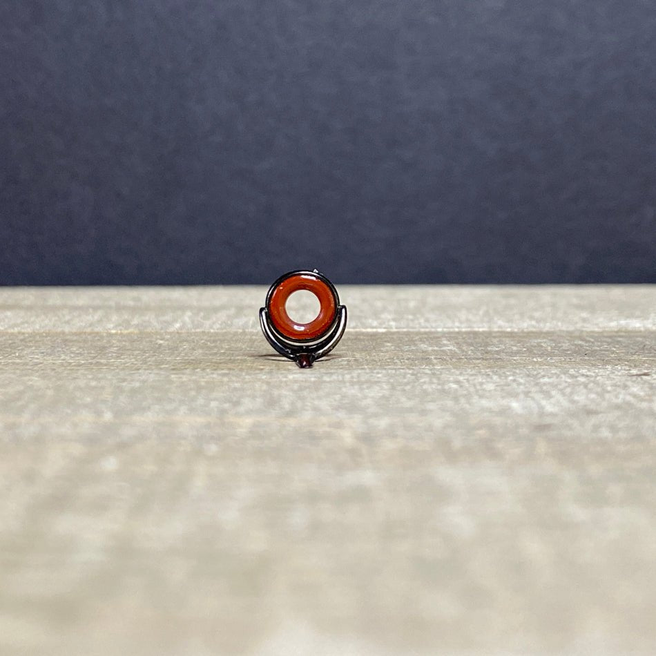 Agate Stripping Guides 8mm Black Nickel - Fish On! Custom Rods