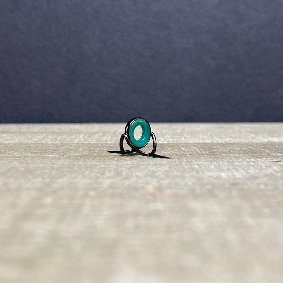 Agate Stripping Guides 8mm Black Nickel - Fish On! Custom Rods