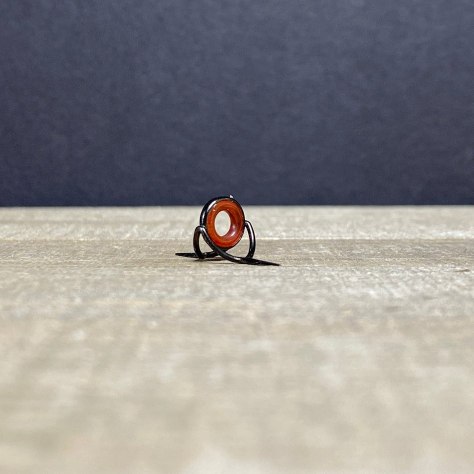 Agate Stripping Guides 8mm Black Nickel - Fish On! Custom Rods