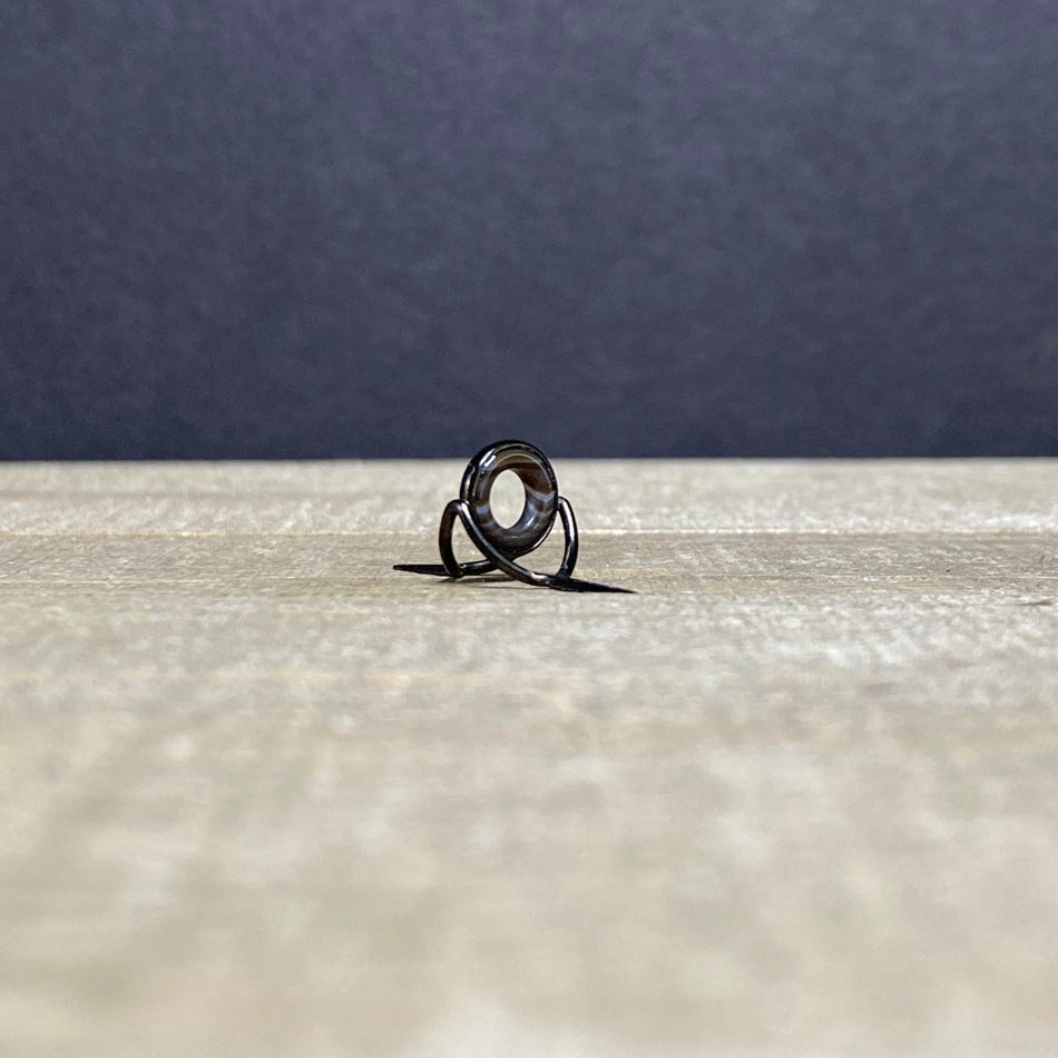 Agate Stripping Guides 8mm Black Nickel - Fish On! Custom Rods