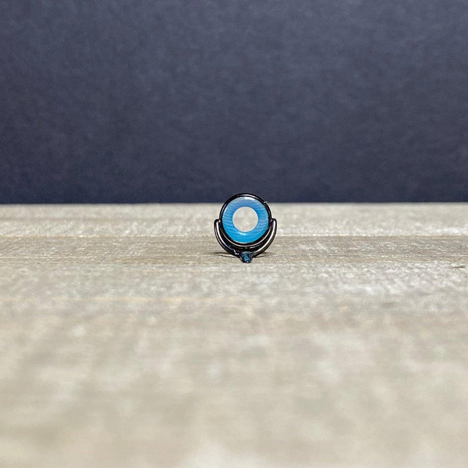 Agate Stripping Guides 8mm Black Nickel - Fish On! Custom Rods