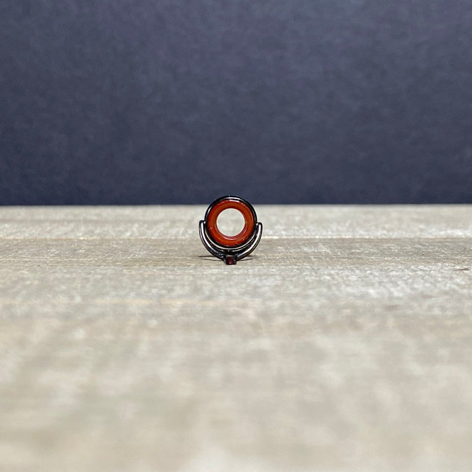 Agate Stripping Guides 8mm Black Nickel - Fish On! Custom Rods