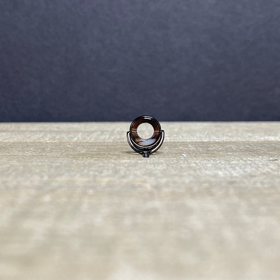 Agate Stripping Guides 8mm Black Nickel - Fish On! Custom Rods