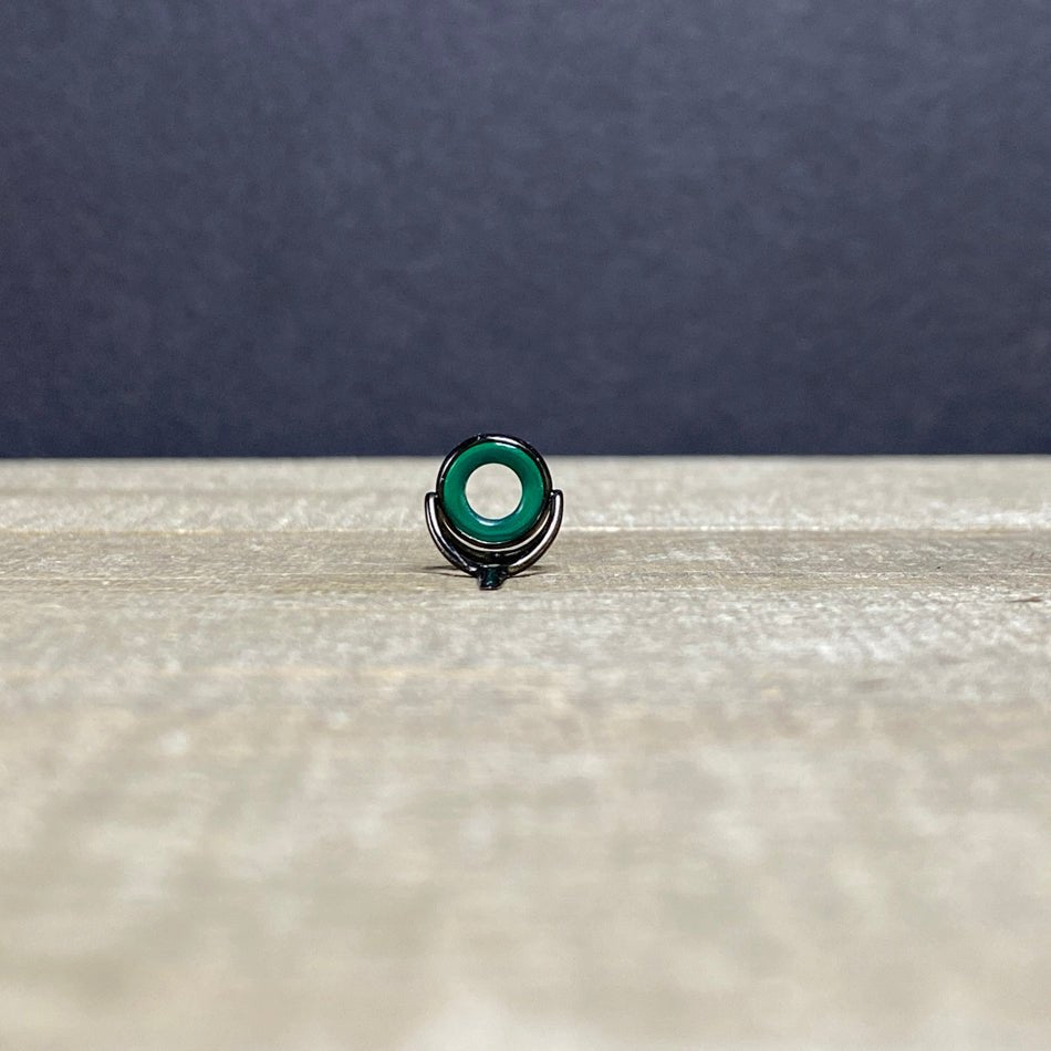 Agate Stripping Guides 8mm Black Nickel - Fish On! Custom Rods