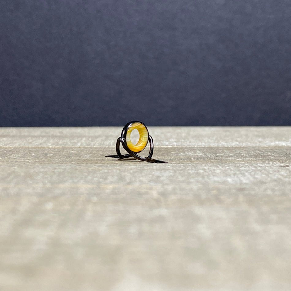 Agate Stripping Guides 8mm Black Nickel - Fish On! Custom Rods