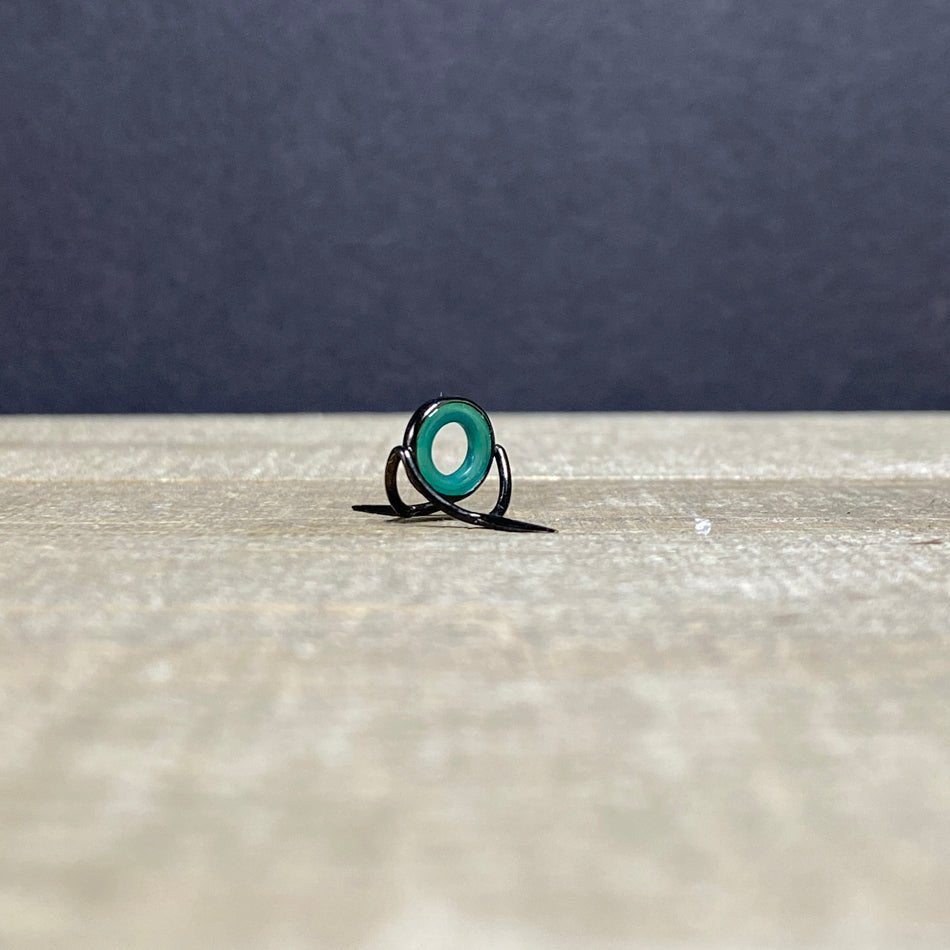 Agate Stripping Guides 8mm Black Nickel - Fish On! Custom Rods