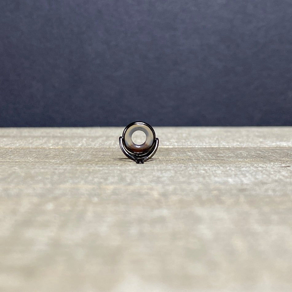 Agate Stripping Guides 8mm Black Nickel - Fish On! Custom Rods