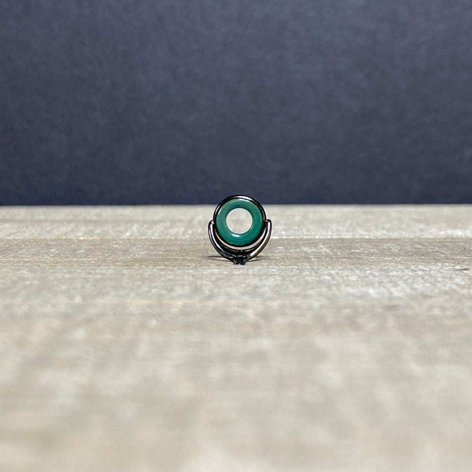 Agate Stripping Guides 8mm Black Nickel - Fish On! Custom Rods