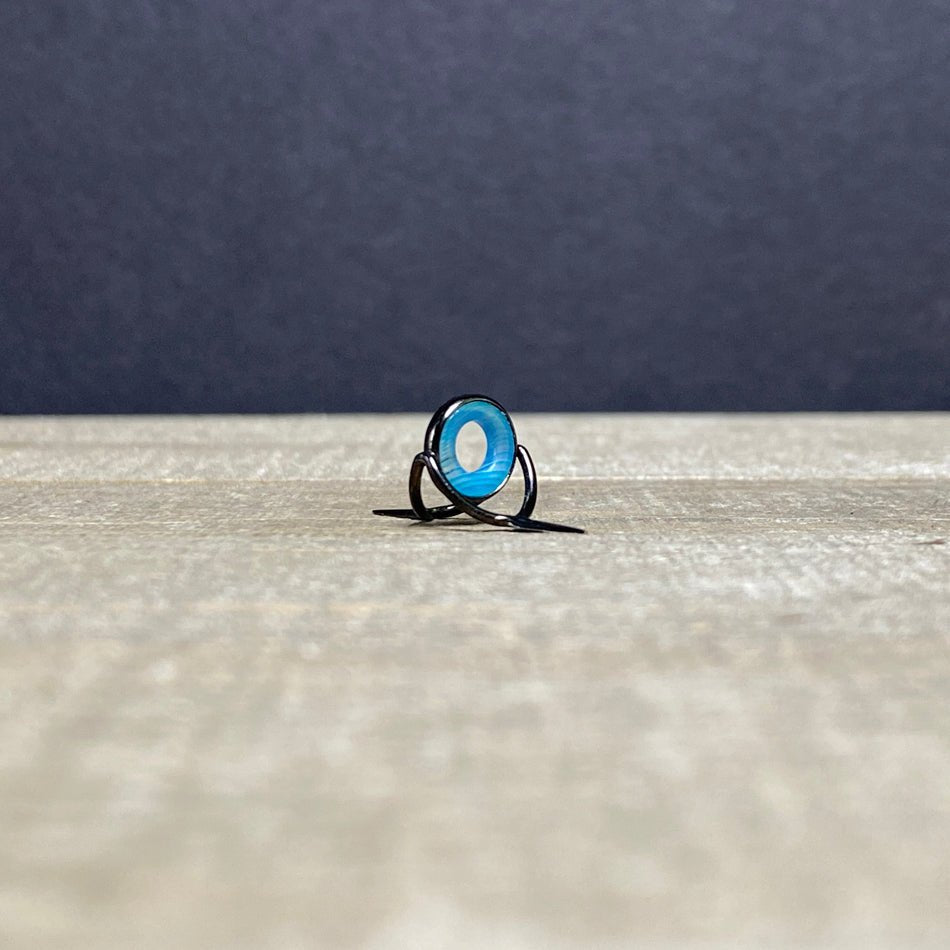 Agate Stripping Guides 8mm Black Nickel - Fish On! Custom Rods