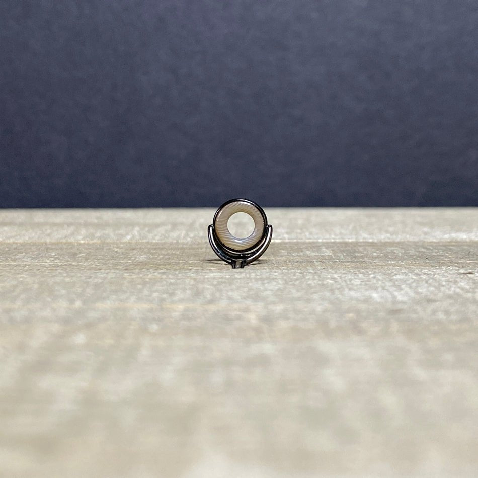 Agate Stripping Guides 8mm Black Nickel - Fish On! Custom Rods