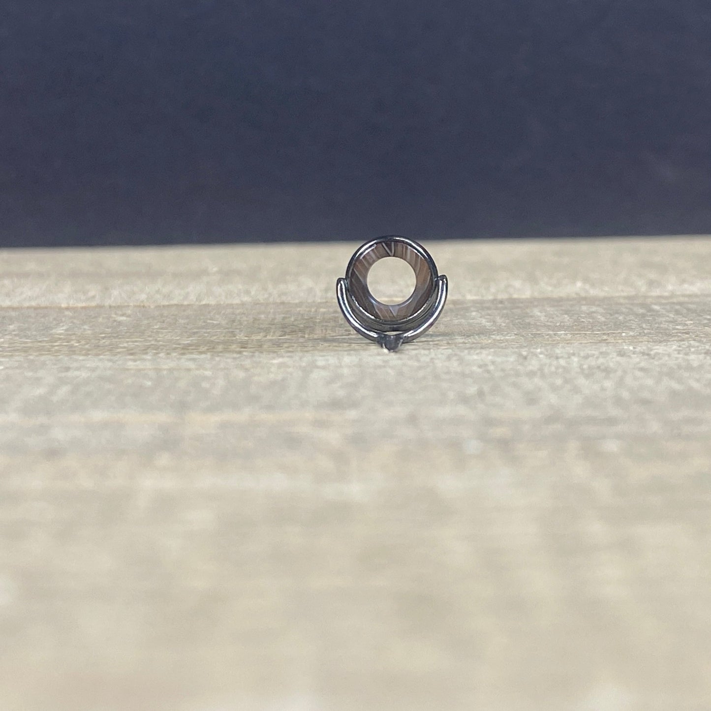 Agate Stripping Guides 8mm Black Nickel - Fish On! Custom Rods