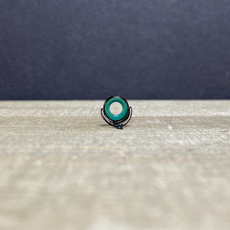 Agate Stripping Guides 8mm Black Nickel - Fish On! Custom Rods