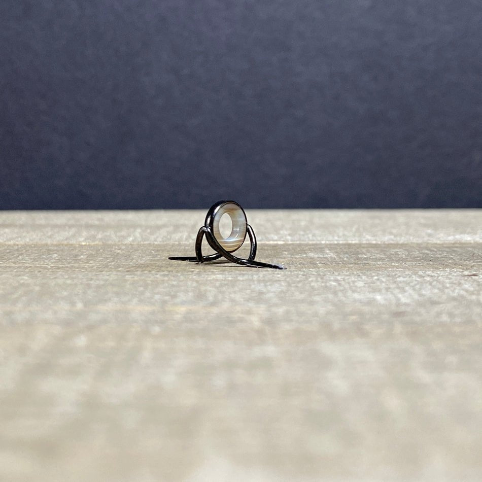 Agate Stripping Guides 8mm Black Nickel - Fish On! Custom Rods