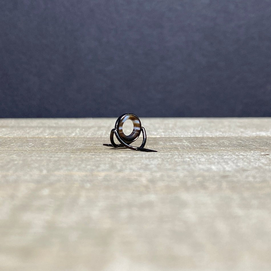 Agate Stripping Guides 8mm Black Nickel - Fish On! Custom Rods