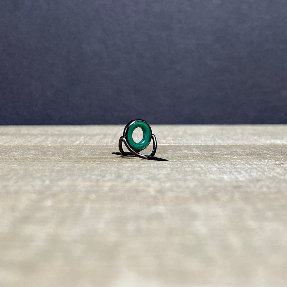 Agate Stripping Guides 8mm Black Nickel - Fish On! Custom Rods