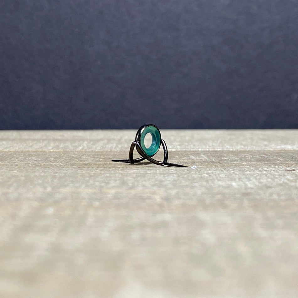 Agate Stripping Guides 8mm Black Nickel - Fish On! Custom Rods