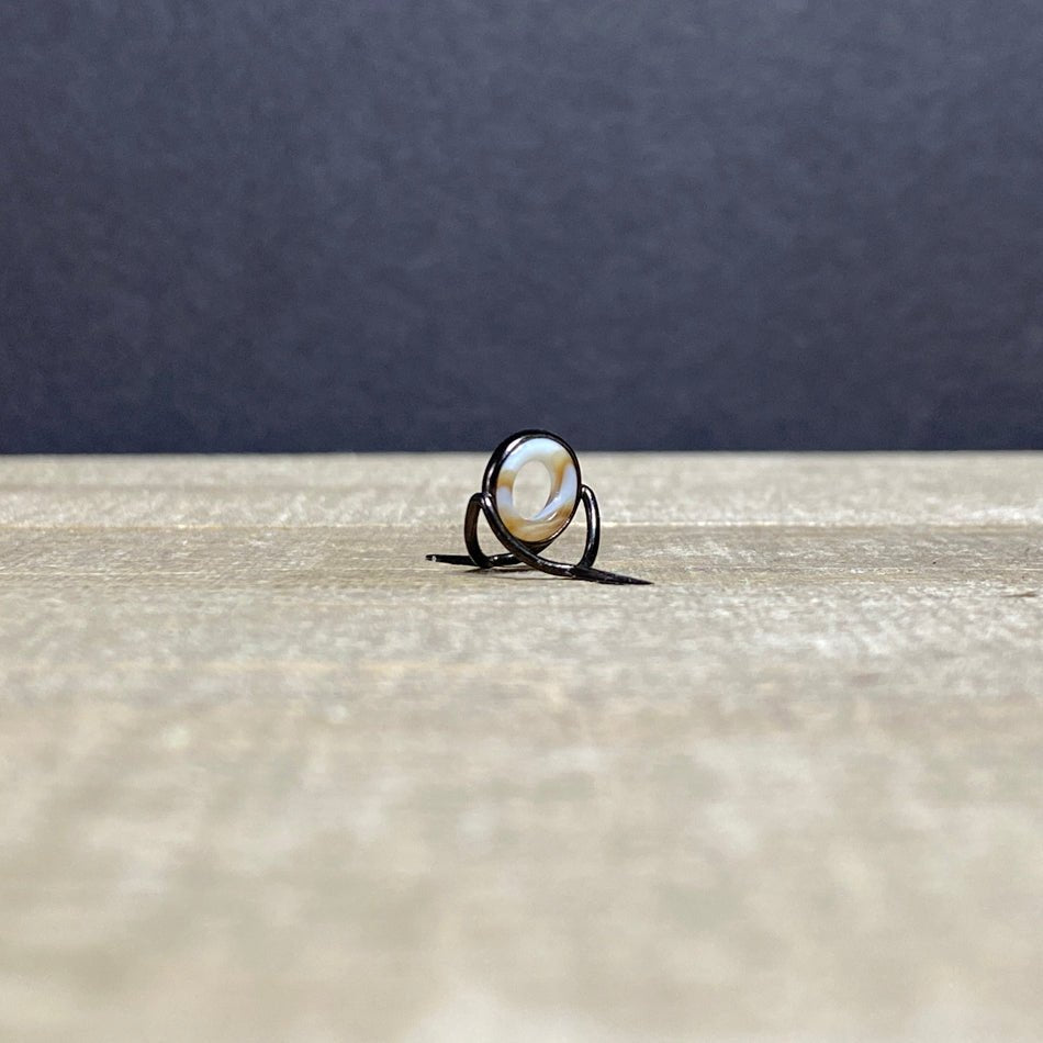 Agate Stripping Guides 8mm Black Nickel - Fish On! Custom Rods