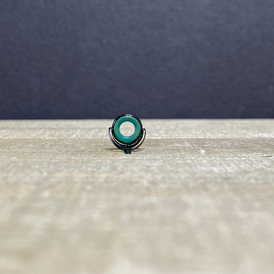 Agate Stripping Guides 8mm Black Nickel - Fish On! Custom Rods