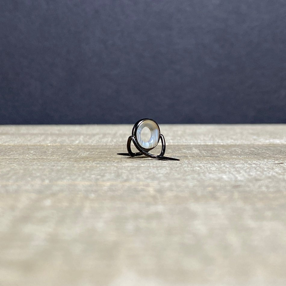 Agate Stripping Guides 8mm Black Nickel - Fish On! Custom Rods