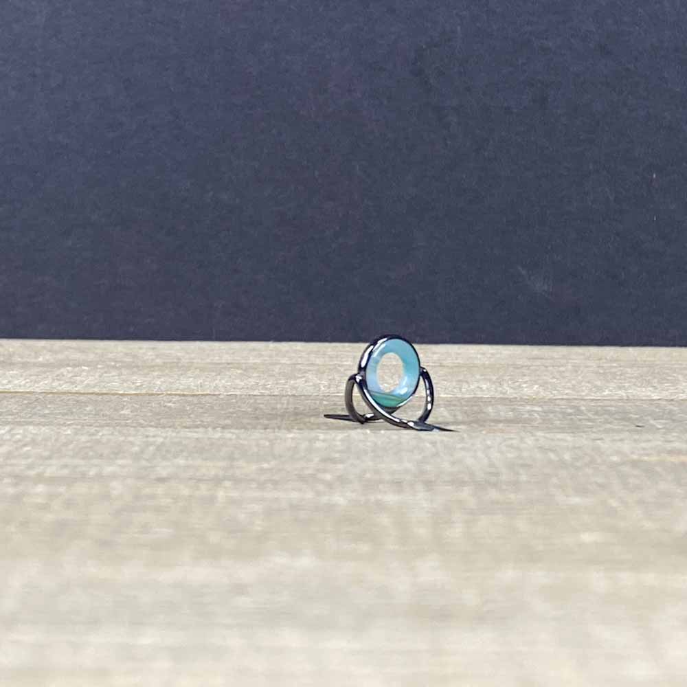 Agate Stripping Guides 9mm Black Nickel - Fish On! Custom Rods