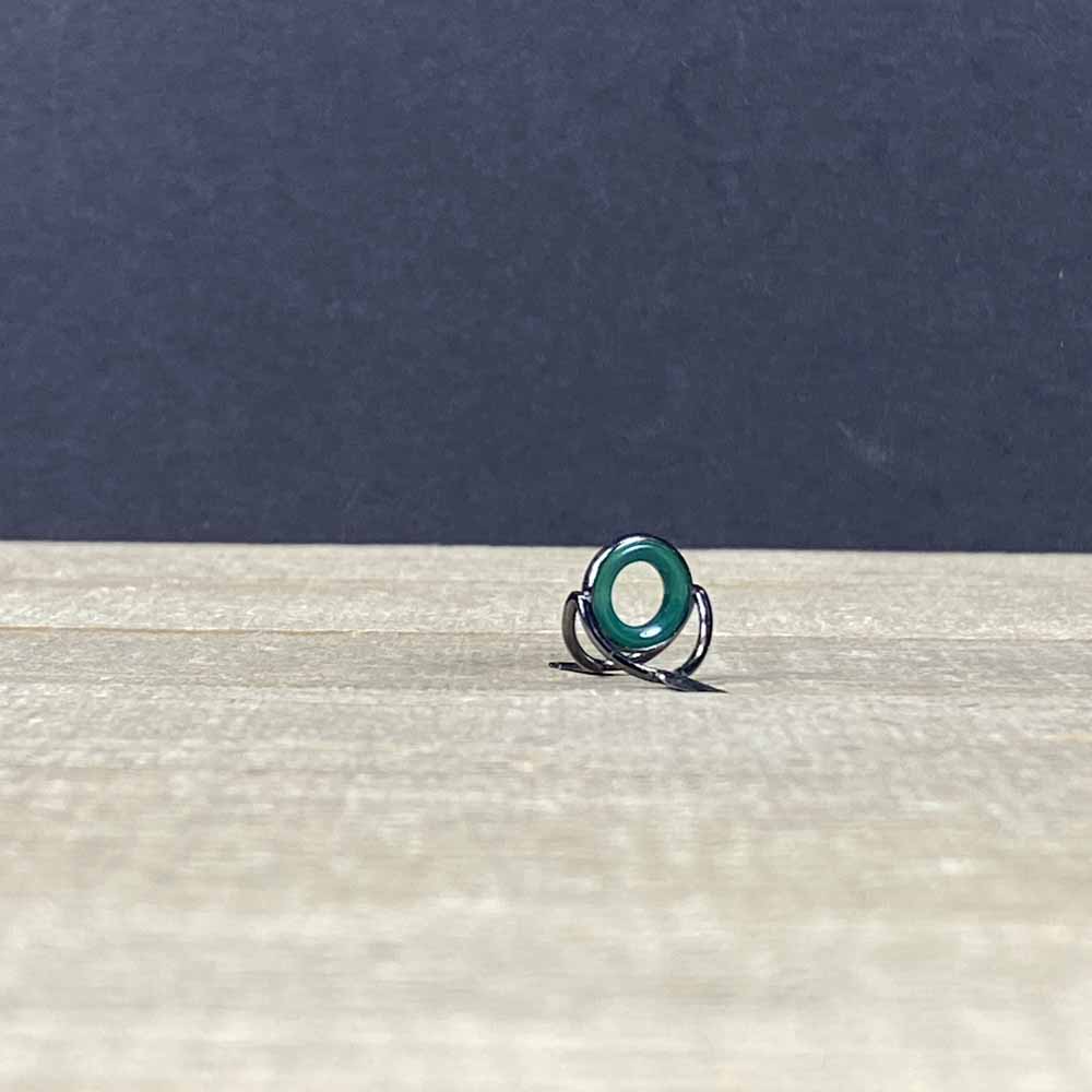 Agate Stripping Guides 9mm Black Nickel - Fish On! Custom Rods