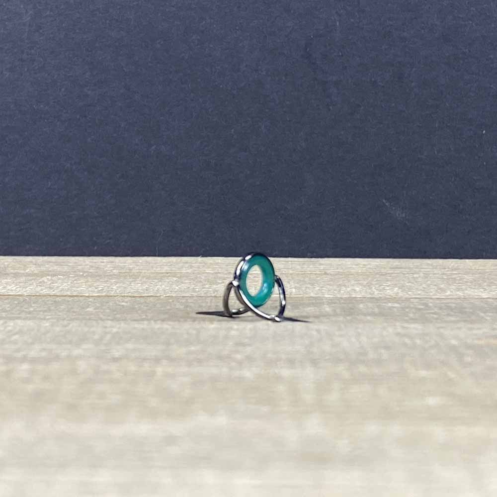 Agate Stripping Guides 9mm Black Nickel - Fish On! Custom Rods