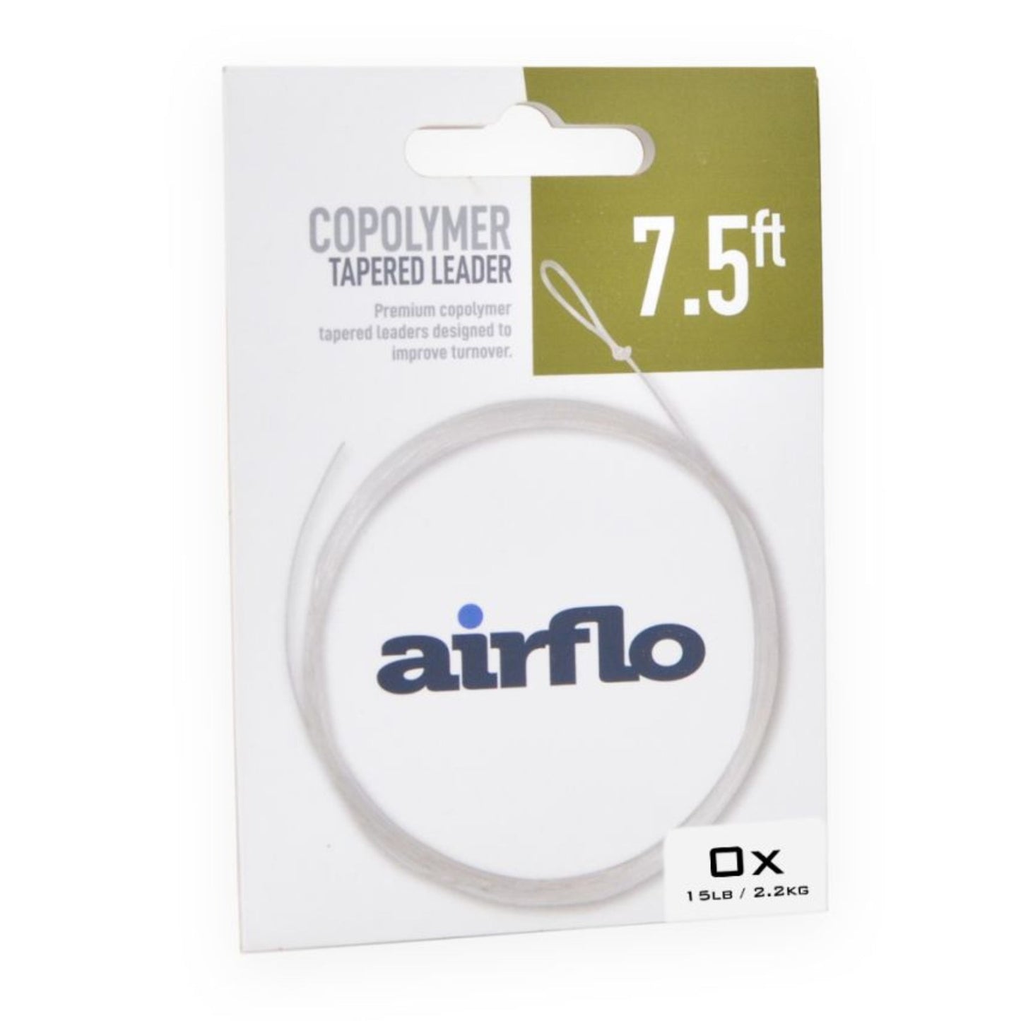 Airflo Tactical Mono Tapered Leaders - 7.5' - Single Pack - Fish On! Custom Rods