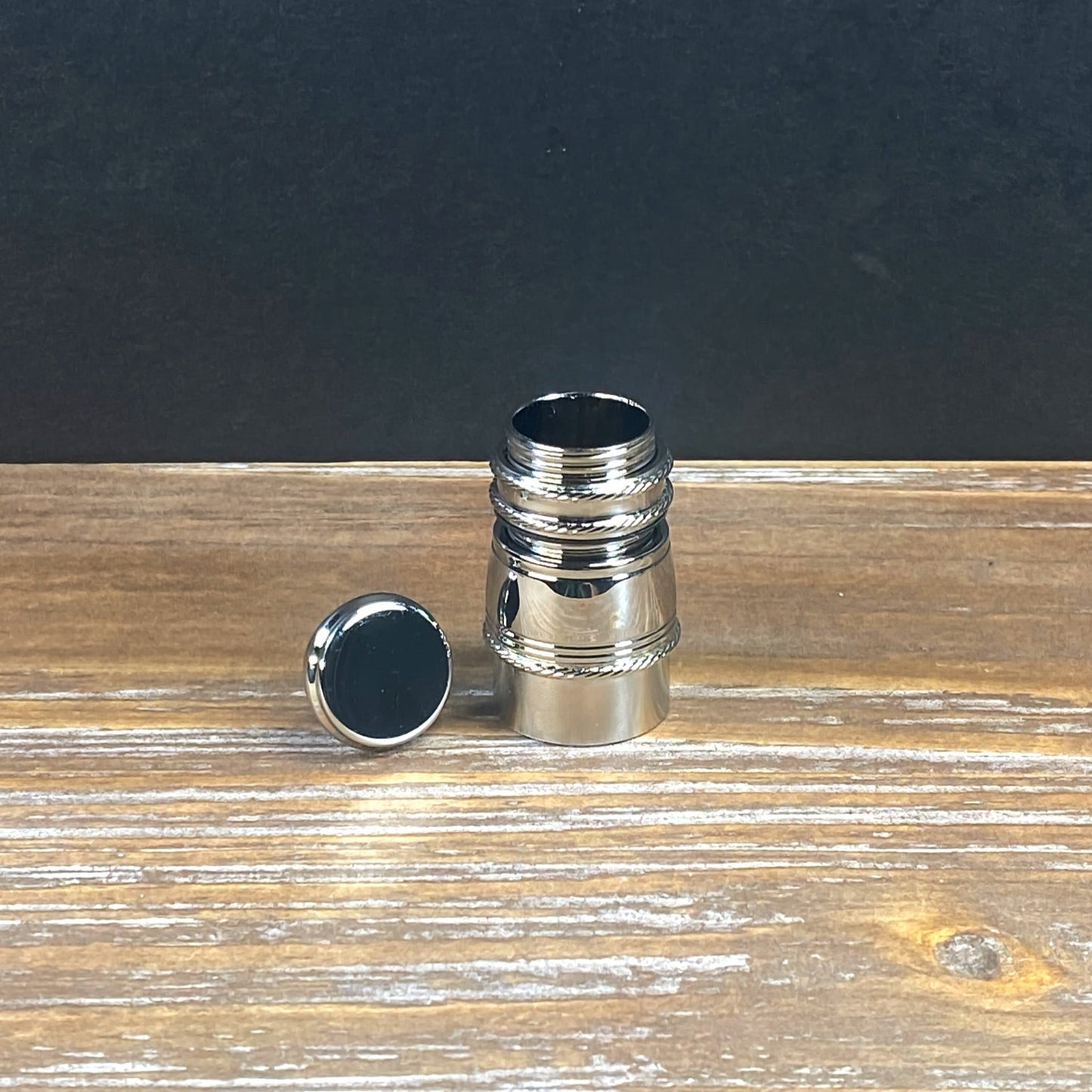 Alloy Up - Locking Reel Seats .640 - Bright Nickel - Fish On! Custom Rods